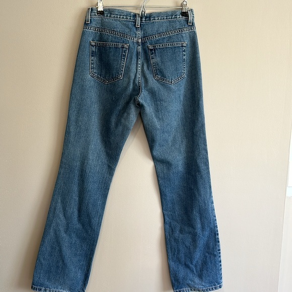 Women’s London Jean Straight Fit Button Fly Size 6 Medium Wash 32 Inseam Vintage - Picture 8 of 10